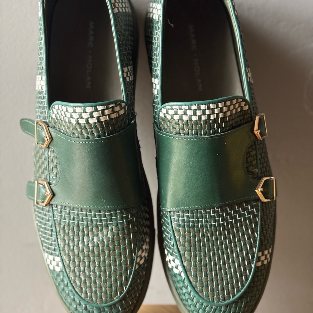 Mark Nolan Green Woven “Kyler” ~ Size 13